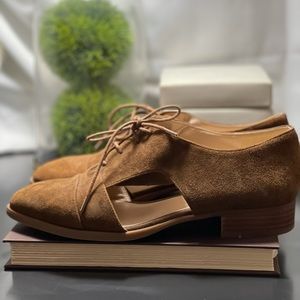 Nine west suede  flats